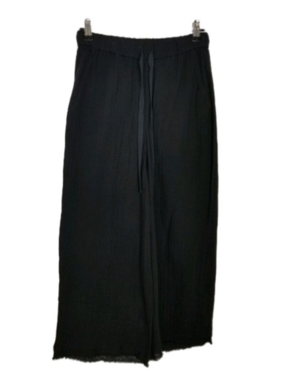 Eileen Fisher gauze wide leg crop ORGANIC COTTON